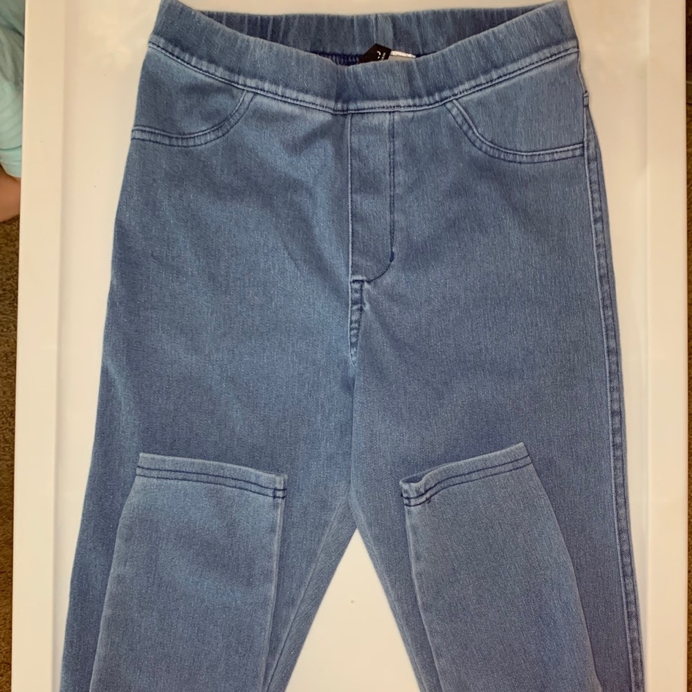 High waisted jeggings